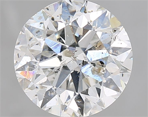 Foto Diamante Natural 2.01 quilates, Redondo , Color G, claridad I1 y certificado GIA de