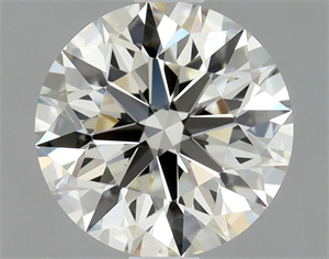 Picture of Natural Diamond 1.17 Carats, Round with Excellent Cut, J Color, VS1 Clarity and Certified by GIA