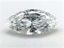 Natural Diamond 1.51 Carats, Marquise with  Cut, E Color, IF Clarity and Certified by GIA