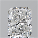 Natural Diamond 0.80 Carats, Radiant with  Cut, E Color, IF Clarity and Certified by GIA