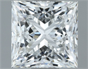 Diamante Natural 1.51 quilates, Princesa , Color H, claridad VVS1 y certificado GIA