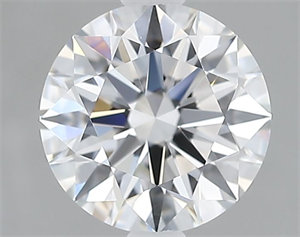 Picture of Lab Grown Diamond 1.53 Carats, Round with Ideal Cut, D Color, IF Clarity and Certified by IGI