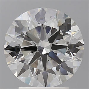 Picture of Lab Grown Diamond 3.07 Carats, Round with Ideal Cut, F Color, VVS2 Clarity and Certified by IGI