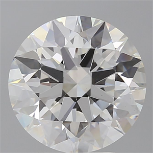 Picture of Lab Grown Diamond 4.58 Carats, Round with Ideal Cut, E Color, VS1 Clarity and Certified by IGI