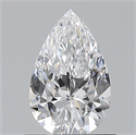 Diamante Natural 0.70 quilates, De pera , Color D, claridad VVS1 y certificado GIA