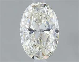 Foto Diamante Natural 0.80 quilates, Ovalado , Color K, claridad VVS1 y certificado GIA de