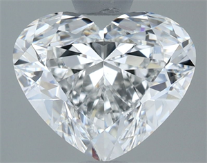 Picture of Natural Diamond 1.50 Carats, Heart with  Cut, F Color, SI1 Clarity and Certified by GIA