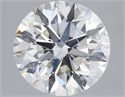 Del inventario de diamantes de laboratorio, 2.23 quilates, Redondo , Color F, claridad SI1 y certificado IGI