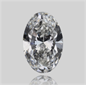 Natural Diamond 0.30 Carats, Oval with  Cut, G Color, VVS1 Clarity and Certified by GIA