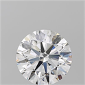 Diamante Natural 3.01 quilates, Redondo , Color E, claridad VS2 y certificado GIA