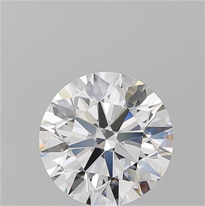 Foto Diamante Natural 3.01 quilates, Redondo , Color E, claridad VS2 y certificado GIA de