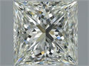 Natural Diamond 2.01 Carats, Princess with  Cut, K Color, VVS2 Clarity and Certified by GIA