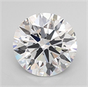 Del inventario de diamantes de laboratorio, 3.03 quilates, Redondo , Color D, claridad FL y certificado GIA
