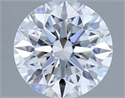 Del inventario de diamantes de laboratorio, 2.03 quilates, Redondo , Color D, claridad VVS2 y certificado IGI