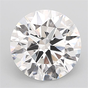 Picture of Lab Grown Diamond 5.02 Carats, Round with Ideal Cut, E Color, VVS2 Clarity and Certified by IGI