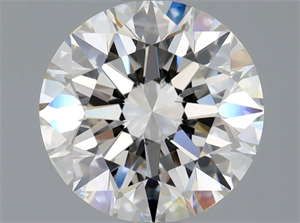 Picture of Natural Diamond 1.50 Carats, Round with Excellent Cut, G Color, VVS2 Clarity and Certified by GIA