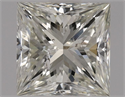 Natural Diamond 1.01 Carats, Princess with  Cut, I Color, SI2 Clarity and Certified by HRD