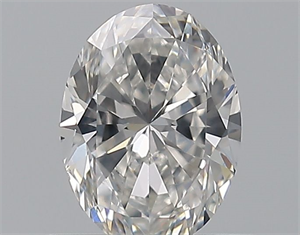 Foto Diamante Natural 0.70 quilates, Ovalado , Color F, claridad SI1 y certificado GIA de