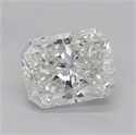 Diamante Natural 1.60 quilates, Radiante , Color H, claridad SI1 y certificado GIA