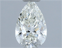 Diamante Natural 0.71 quilates, De pera , Color I, claridad VVS1 y certificado IGI