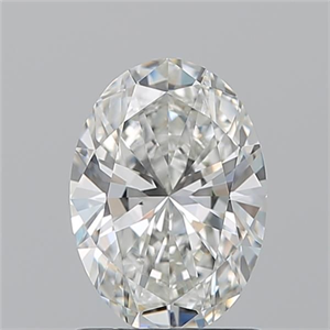 Picture of Natural Diamond 1.20 Carats, Oval with  Cut, G Color, VVS1 Clarity and Certified by GIA