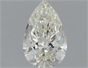 Diamante Natural 1.00 quilates, De pera , Color J, claridad SI1 y certificado IGI