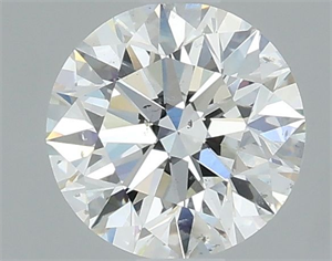 Picture of Natural Diamond 0.80 Carats, Round with Excellent Cut, G Color, SI2 Clarity and Certified by GIA