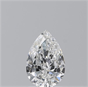 Diamante Natural 0.90 quilates, De pera , Color E, claridad VS2 y certificado GIA