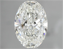 Diamante Natural 0.72 quilates, Ovalado , Color H, claridad VVS1 y certificado IGI
