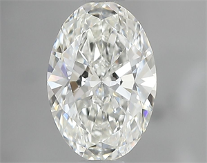 Foto Diamante Natural 0.72 quilates, Ovalado , Color H, claridad VVS1 y certificado IGI de