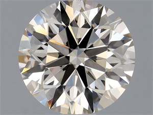 Picture of Natural Diamond 0.80 Carats, Round with Excellent Cut, M Color, VVS1 Clarity and Certified by GIA