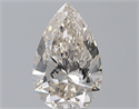 Natural Diamond 2.50 Carats, Pear with  Cut, J Color, VVS1 Clarity and Certified by GIA