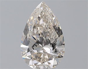 Picture of Natural Diamond 2.50 Carats, Pear with  Cut, J Color, VVS1 Clarity and Certified by GIA