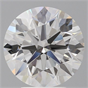 Lab Grown Diamond 4.50 Carats, Round with Ideal Cut, E Color, VVS2 Clarity and Certified by IGI