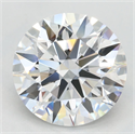 Lab Grown Diamond 3.44 Carats, Round with Excellent Cut, D Color, VVS1 Clarity and Certified by GIA
