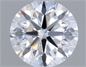 Del inventario de diamantes de laboratorio, 1.06 quilates, Redondo , Color D, claridad VVS2 y certificado IGI