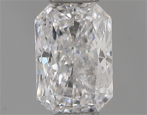 Picture of Natural Diamond 0.36 Carats, Radiant with  Cut, E Color, SI2 Clarity and Certified by IGI