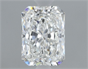 Natural Diamond 0.50 Carats, Radiant with  Cut, F Color, VS2 Clarity and Certified by GIA