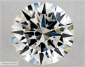 Diamante Natural 0.52 quilates, Redondo , Color H, claridad VVS2 y certificado GIA