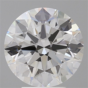 Picture of Lab Grown Diamond 4.59 Carats, Round with Ideal Cut, E Color, VVS2 Clarity and Certified by IGI