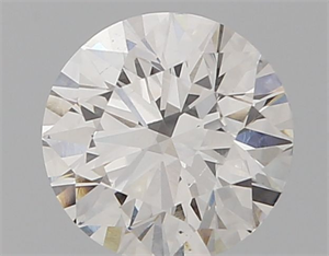 Picture of Natural Diamond 0.70 Carats, Round with Excellent Cut, D Color, SI1 Clarity and Certified by GIA