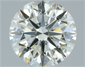 Natural Diamond 1.13 Carats, Round with Excellent Cut, K Color, SI1 Clarity and Certified by GIA