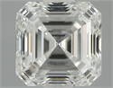 Natural Diamond 0.85 Carats, Asscher with  Cut, I Color, VS1 Clarity and Certified by GIA