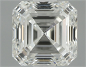 Natural Diamond 0.85 Carats, Asscher with  Cut, I Color, VS1 Clarity and Certified by GIA