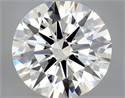 Natural Diamond 0.50 Carats, Round with Excellent Cut, I Color, VVS2 Clarity and Certified by GIA