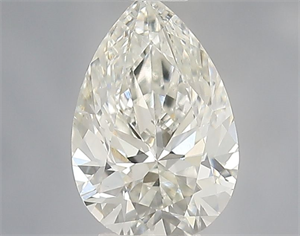 Picture of Natural Diamond 0.40 Carats, Pear with  Cut, H Color, VS1 Clarity and Certified by IGI