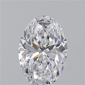 Picture of Natural Diamond 0.71 Carats, Oval with  Cut, D Color, VVS1 Clarity and Certified by GIA