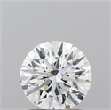 Lab Grown Diamond 1.31 Carats, Round with Excellent Cut, D Color, VVS2 Clarity and Certified by IGI