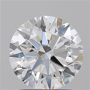 Picture of Natural Diamond 2.01 Carats, Round with Excellent Cut, E Color, VS1 Clarity and Certified by GIA