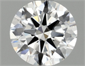 Del inventario de diamantes de laboratorio, 0.97 quilates, Redondo , Color F, claridad VVS2 y certificado IGI